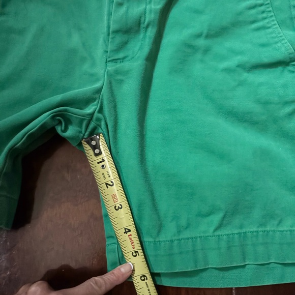 Brooks Brothers Green Flat Front Men's Shorts - Picture 3 of 6